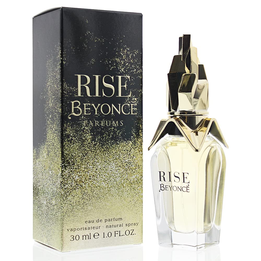 Beyoncé Rise on-skin close-up showing warm floral resonance for evenings