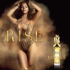 Beyoncé Rise spray action captures instant freshness for on-the-go routines