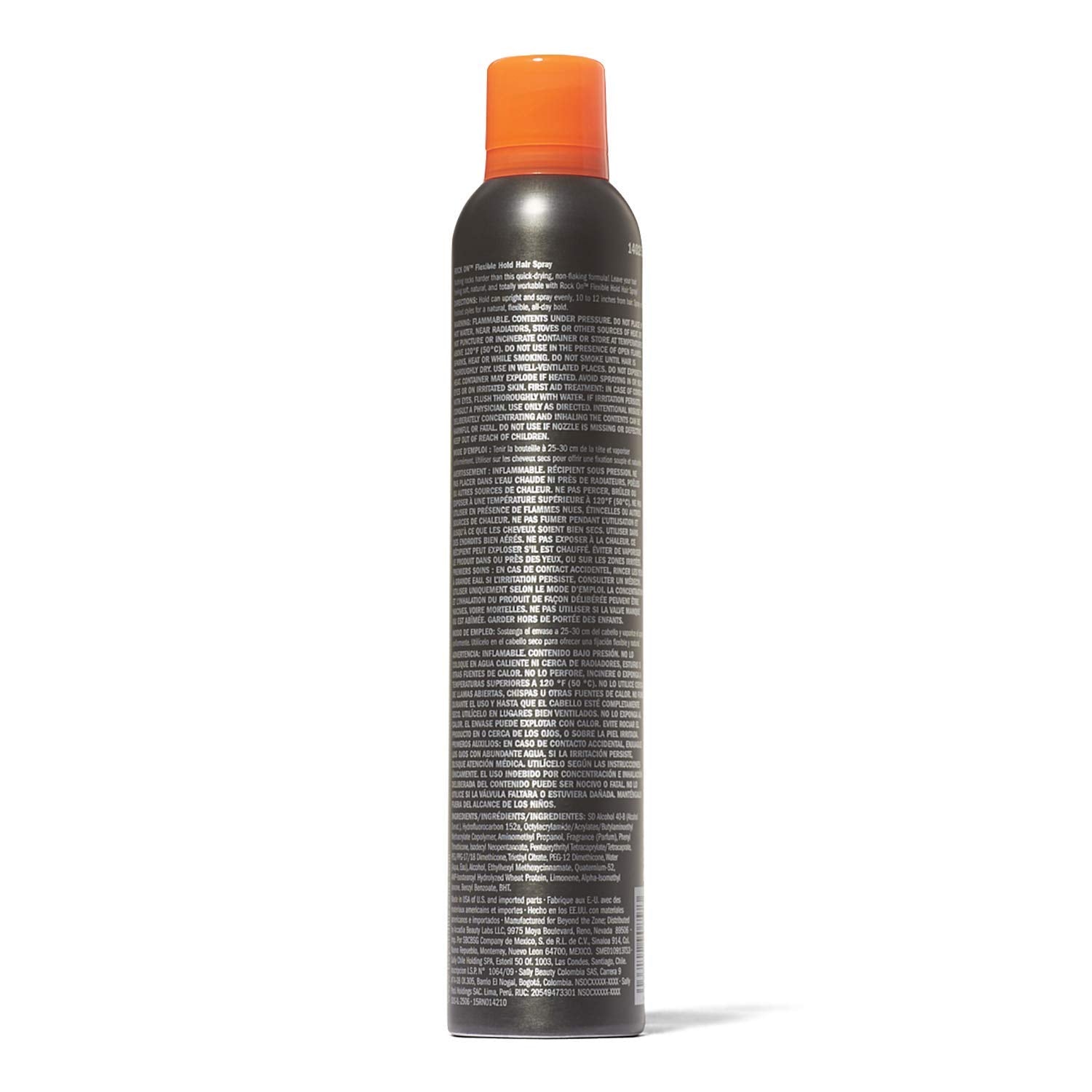 Beyond the Zone pack-2 hair spray in-use image; quick-drying finish for easy styling.
