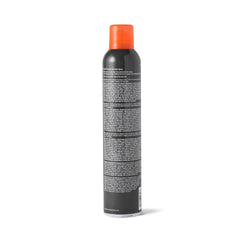 Beyond the Zone flexible hold hair spray side view; non-crunch styling and smooth texture.