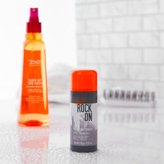 Beyond the Zone Rock On Volumizing Powder finished look shows versatile unisex style