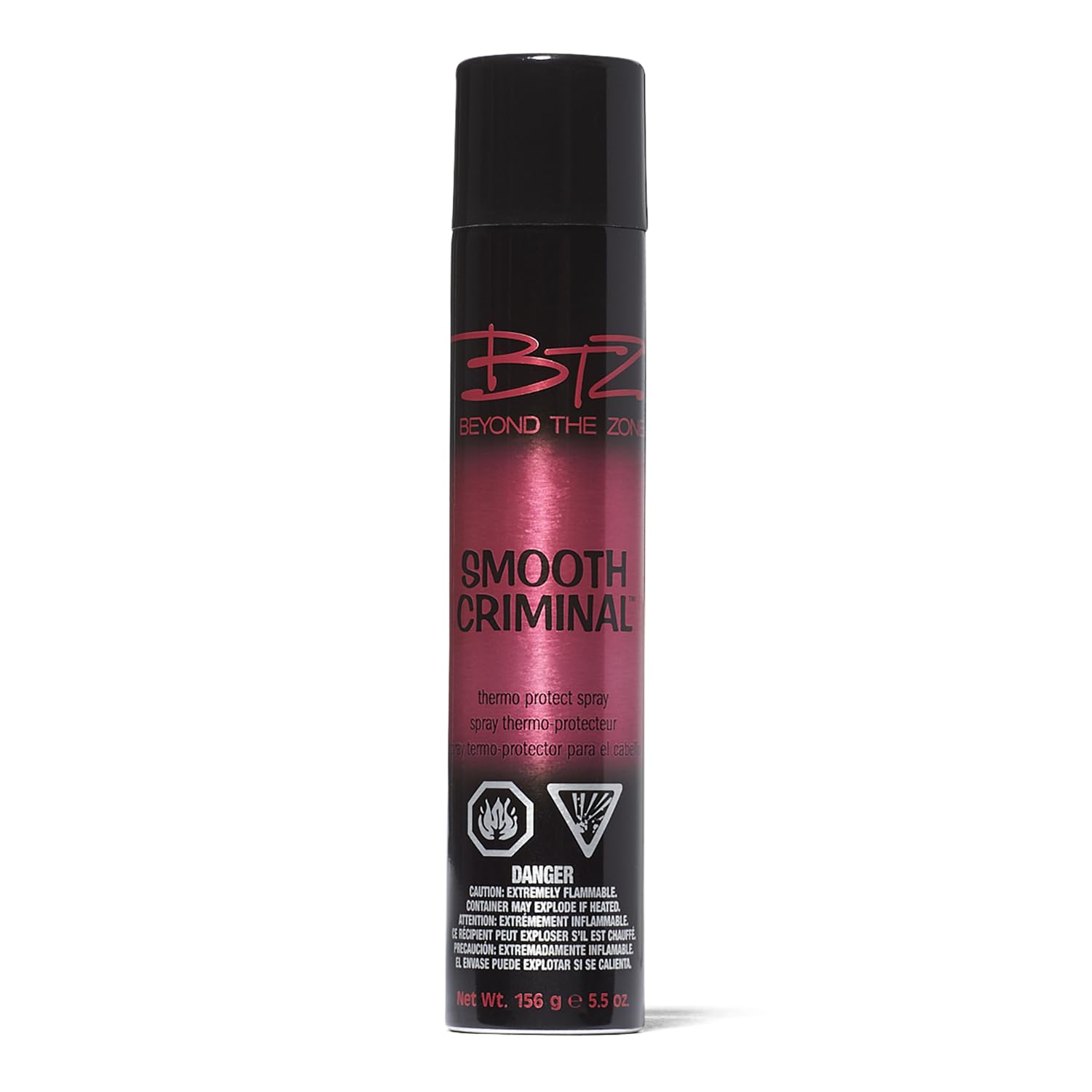 Beyond The Zone Thermo Protect Spray bottle ready to shield hair from heat