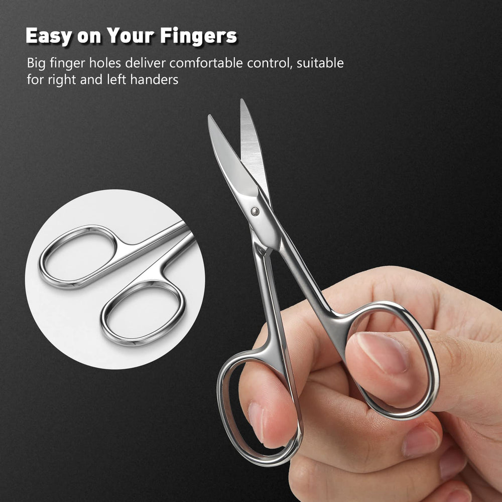 BEZOX curved blade glides through nails with minimal effort