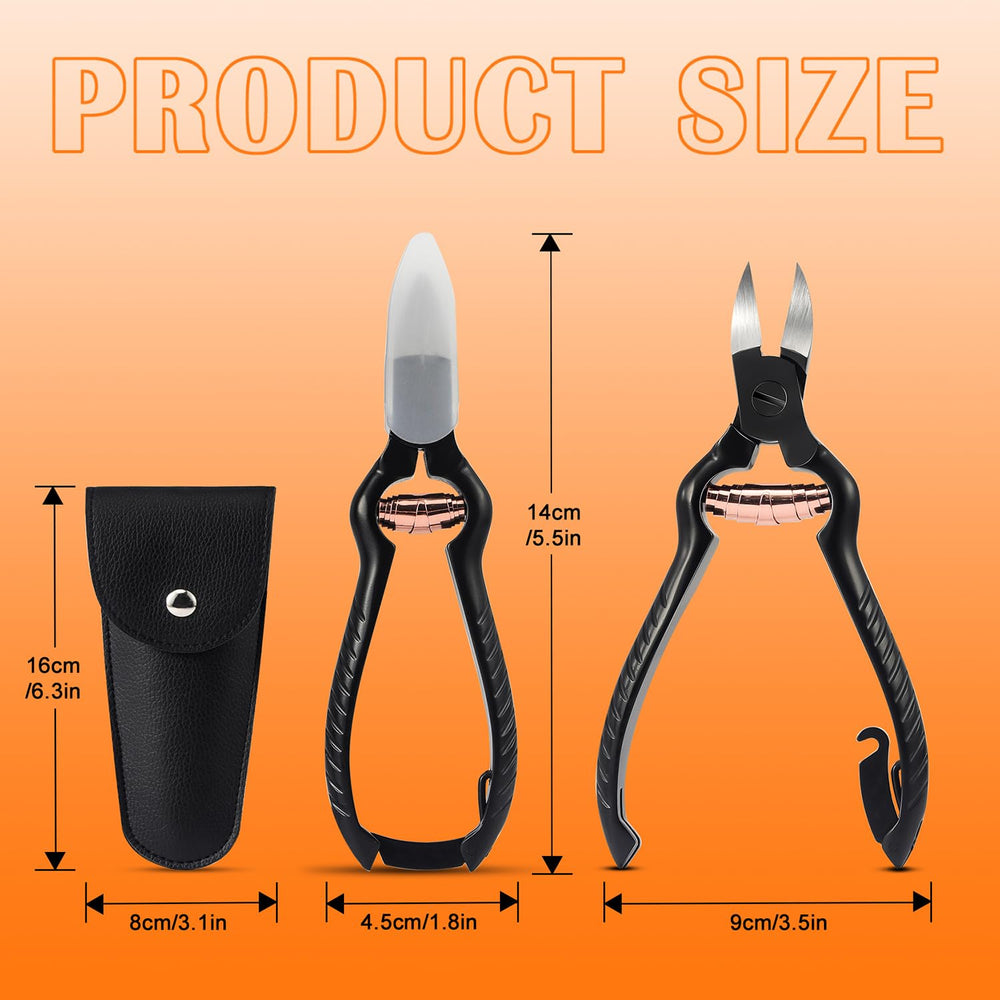 BEZOX clinic-grade toenail clippers for practice use.