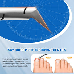 BEZOX clipper features silicone coated handle for comfortable grip