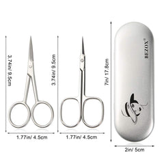 BEZOX straight-tip detailing beard and moustache with precision