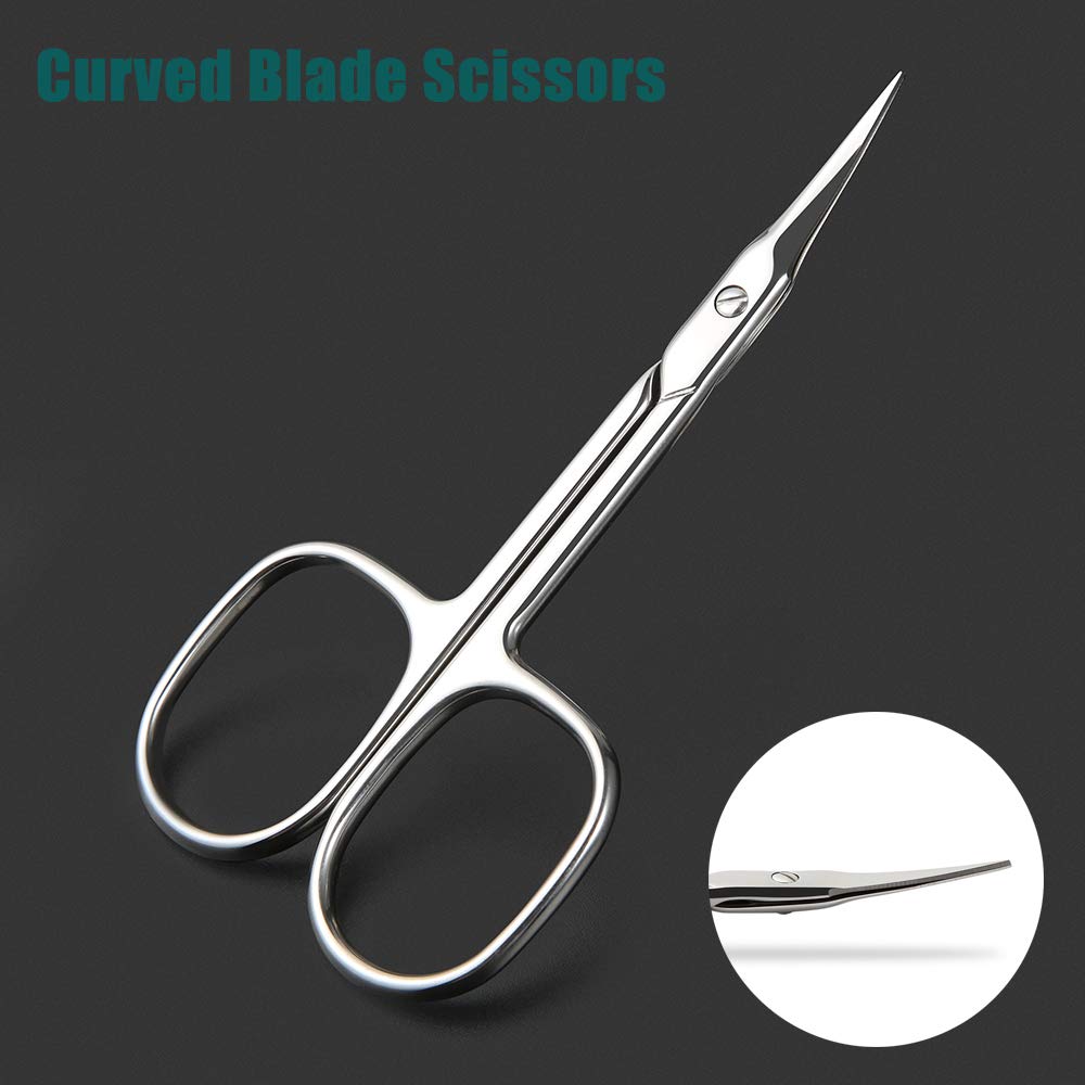 BEZOX scissors for nose and ear hair tidying with control