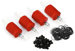 BEZTAT 30mm clear tubes with diamond tip offer clear needle visibility for precise work.