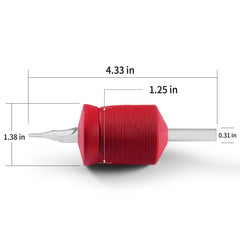 BEZTAT ergonomic red grip designed for reduced hand fatigue over extended sessions