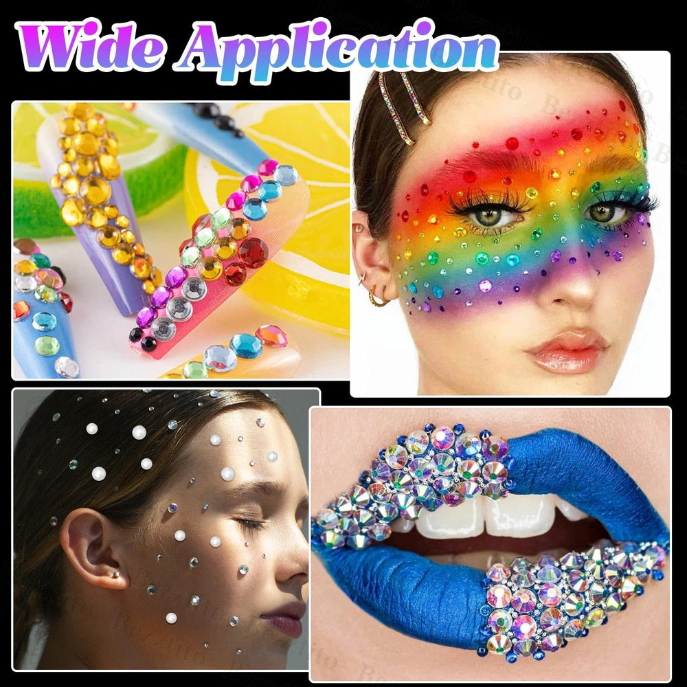 Bezztito resin stones maintain vibrant color and bright shine on surfaces.