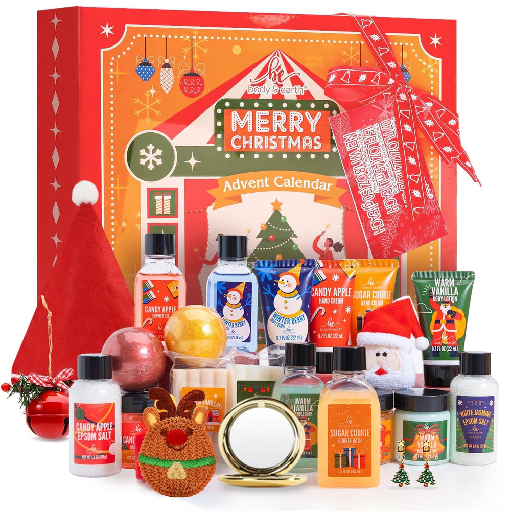 BFFLOVE Advent Calendar 2025 front view, a stylish holiday countdown for her