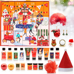 BFFLOVE Advent Calendar 24 pieces display, curated beauty lineup for the holiday season