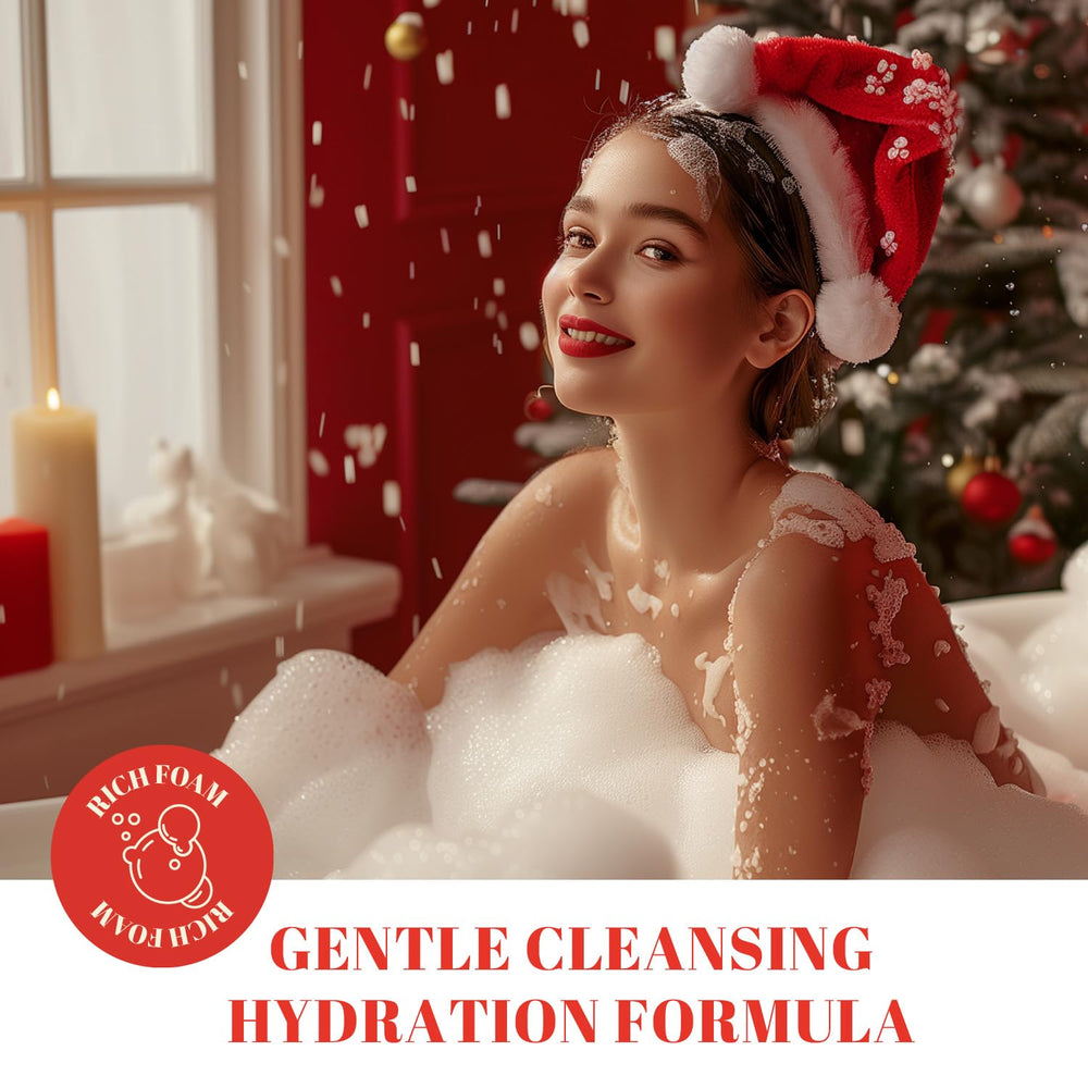 BFFLOVE rich bubble bath bottle delivering luxurious foam for an indulgent soak.
