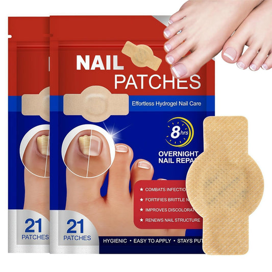 BFGCKJ fungal nail patch on toenail for overnight clarity