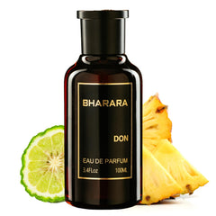 Bharara Don for Men bottle front view showing bold design for confident daily wear.