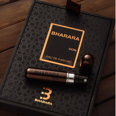 Bharara Don for Men cap detail reveals meticulous engraving.