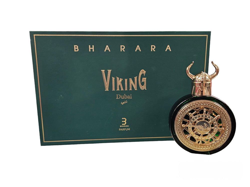 Bharara Viking Dubai Parfum 100ml bottle ready for daily wear.