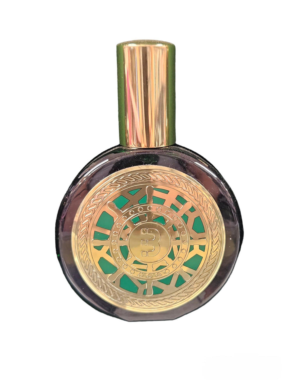 Bharara Viking Dubai Parfum cap close-up showing branding.