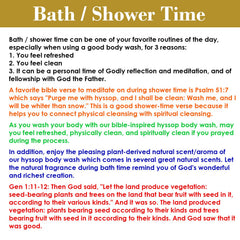 BIBLE N Beautyoils fragrance range image featuring natural scents for daily use