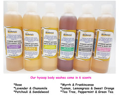BIBLE N Beautyoils Hyssop wash for a refreshing shower routine