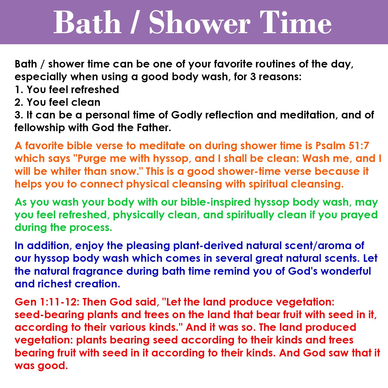 Spiritual purification ritual image hints at mindful cleansing moments