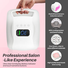 BIDUO Y8-Pro thumb light design ensures even coverage on all fingers.