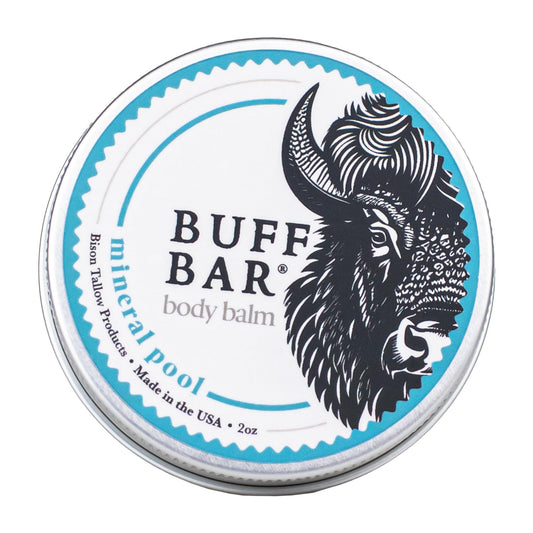 Big Crazy Buffalo Pure Bison Tallow Balm jar nourishes dry skin with deep moisture