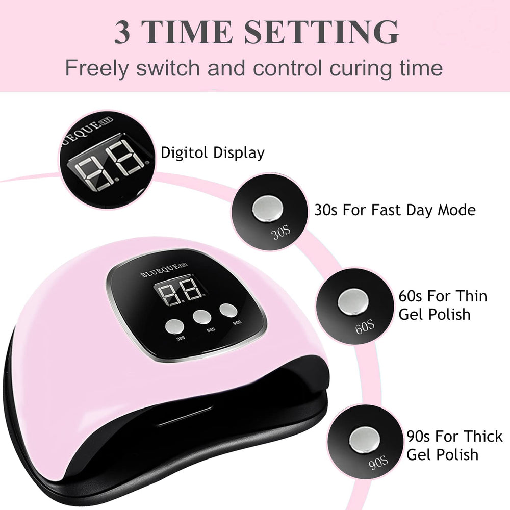 BIGBEAR UV Light for Nails compact size fits desks and vanities