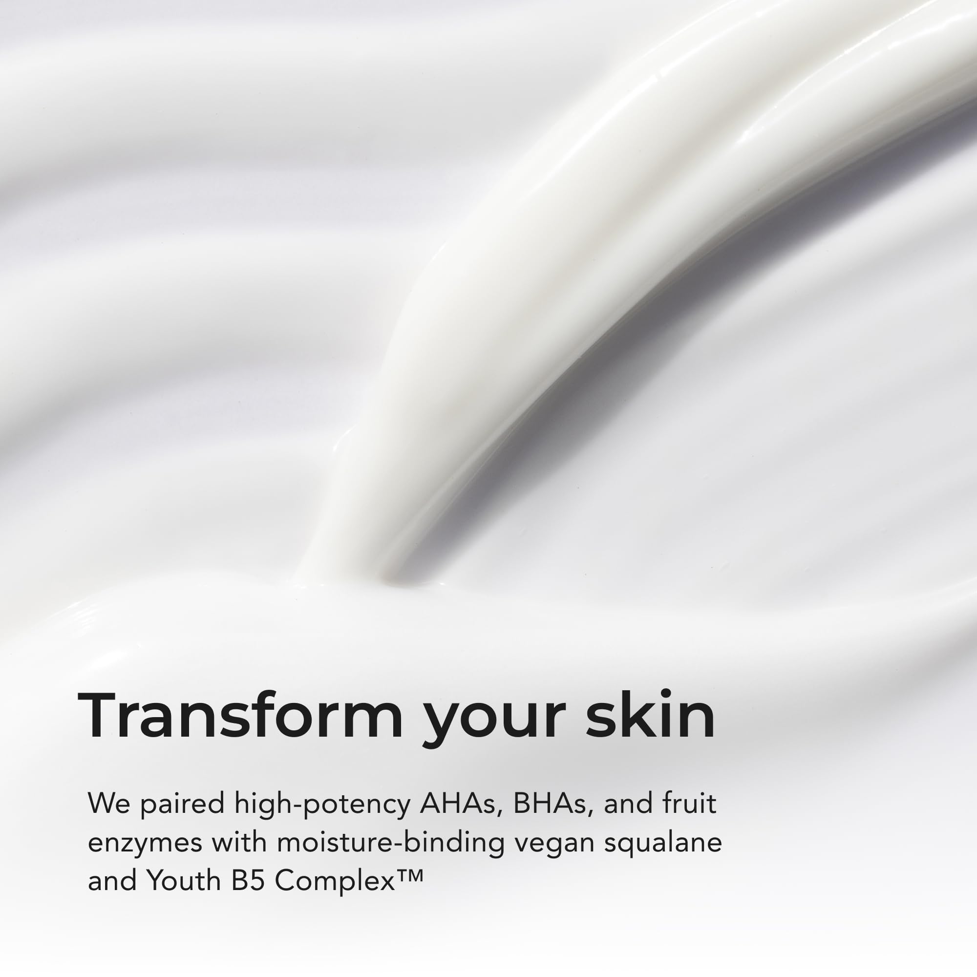 Bigger Than Beauty Overnight Sensation demonstrates lightweight, non-greasy texture on skin.