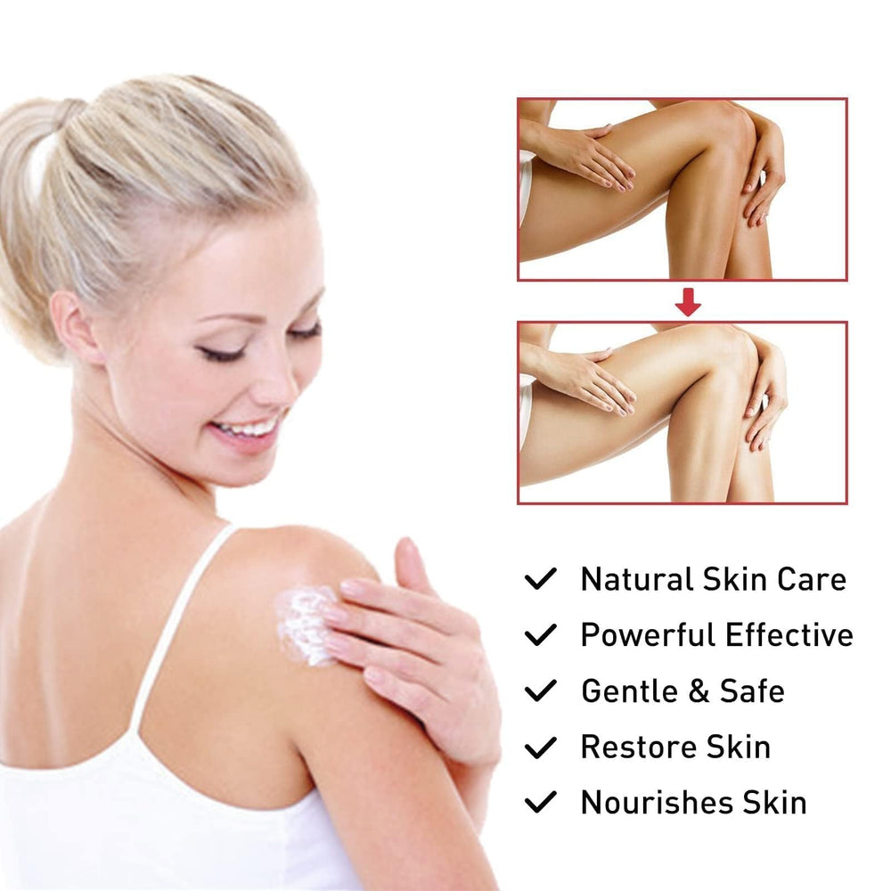 Bikini line area treated with Intimate Area Brightening Cream for gentle care