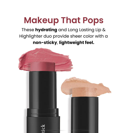 BDB makeup blush swatch on cheek delivering natural color and subtle radiance.