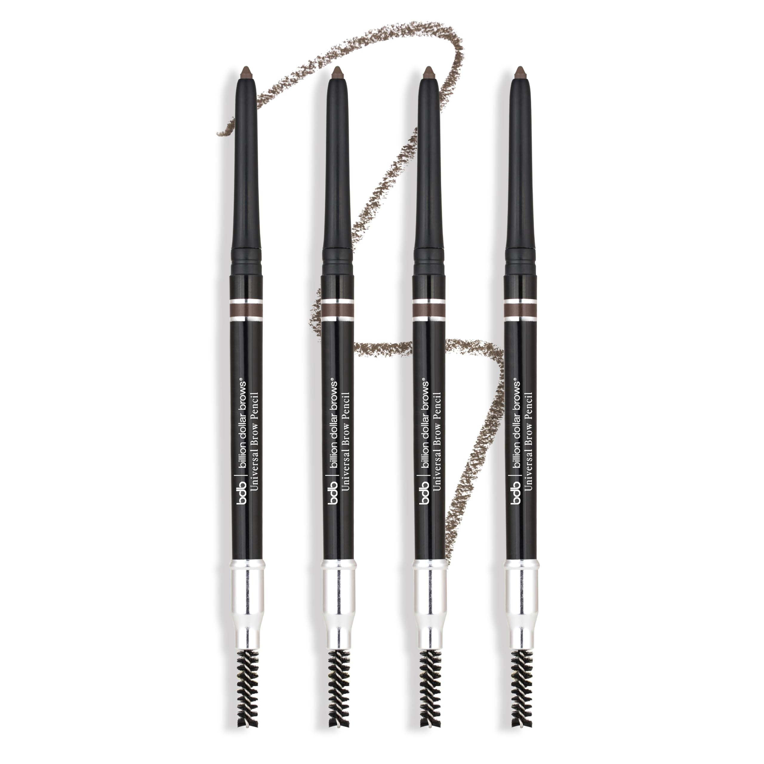Billion Dollar Brows bdb Universal Eyebrow Pencil with precision tip defines brows.