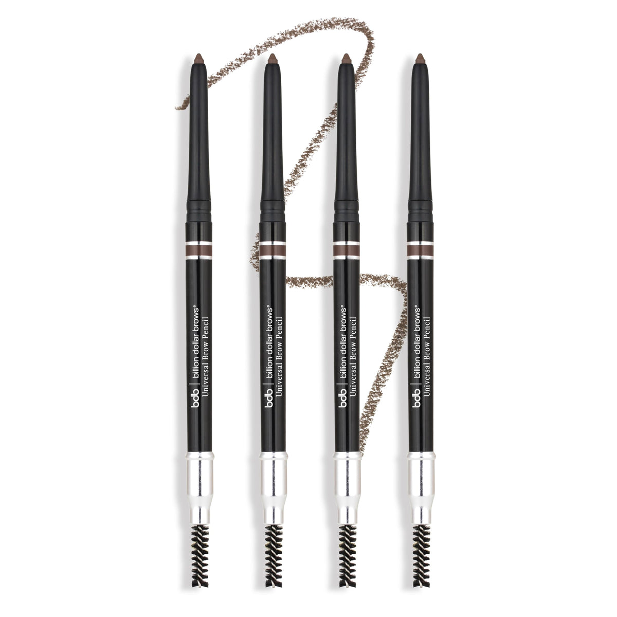 Billion Dollar Brows bdb Universal Eyebrow Pencil with precision tip defines brows.
