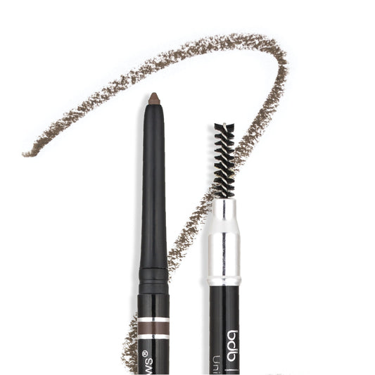 Billion Dollar Brows universal pencil with automatic tip for precise, mess-free application.