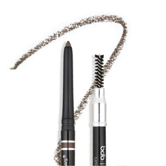 Billion Dollar Brows universal pencil with automatic tip for precise, mess-free application.