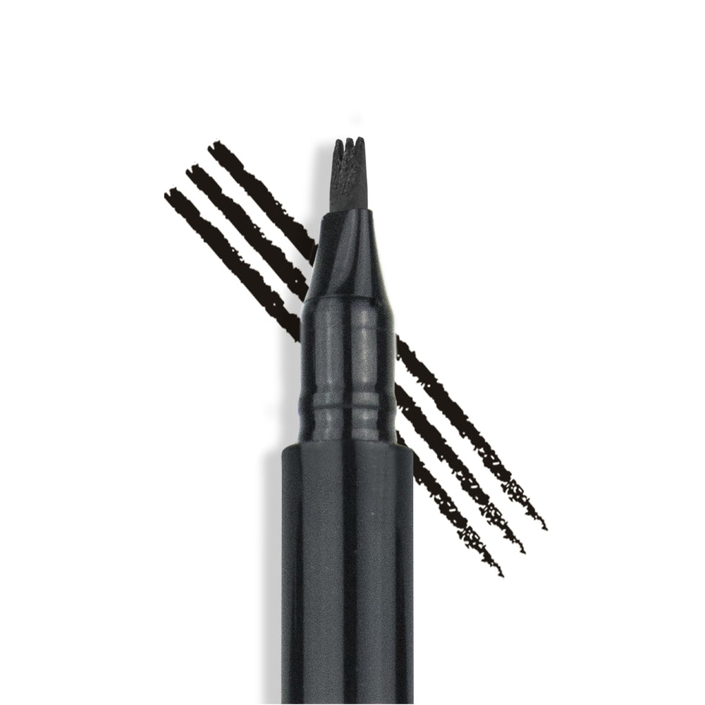 Billion Dollar Brows waterproof brow pen resists sweat for all-day wear.