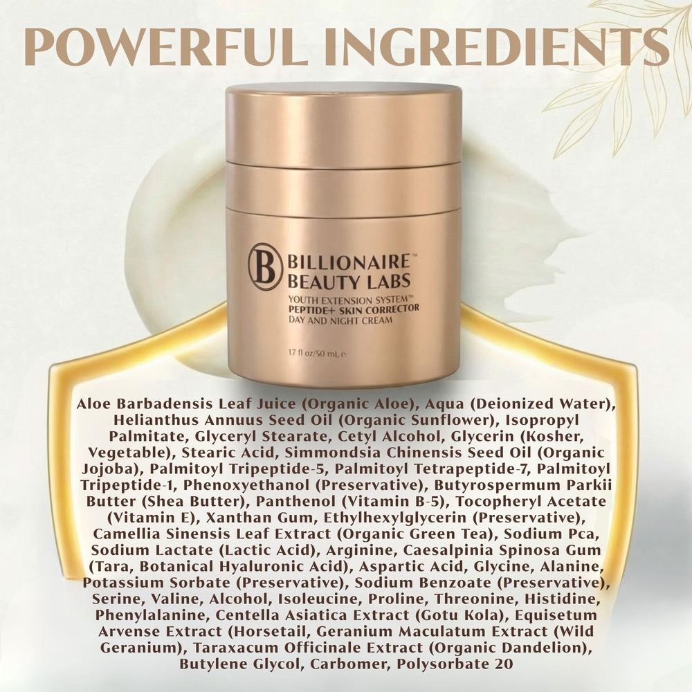 Billionaire Beauty Labs night application demonstrates hydration during the evening routine.