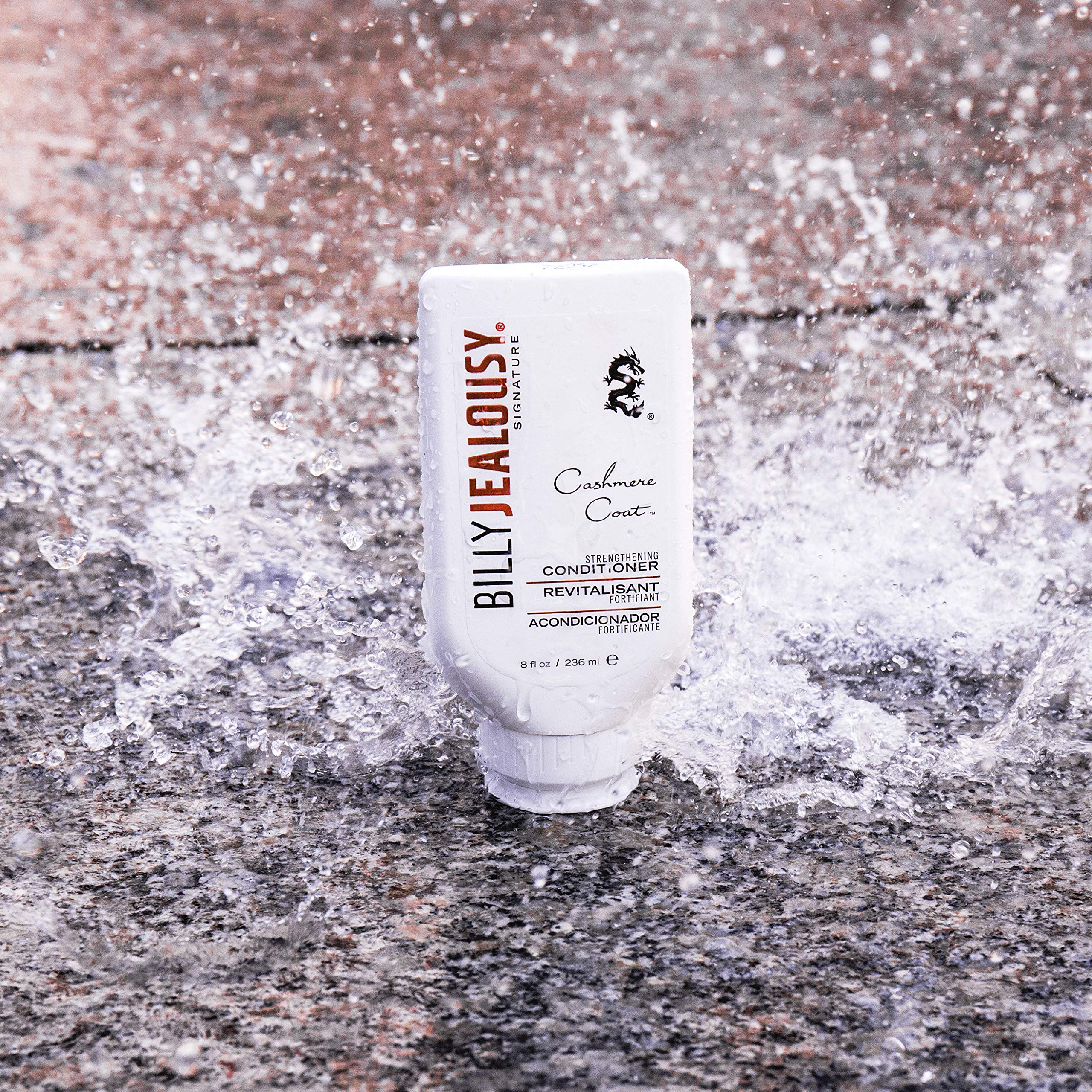 Billy Jealousy Cashmere Coat swertia extract close-up—helps block DHT and sebum buildup.