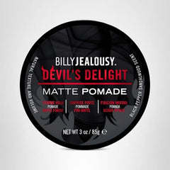 Billy Jealousy Devil's Delight packaging highlights US-made cruelty-free status.