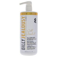 Billy Jealousy Gold Standard allover wash bottle for head-to-toe cleansing