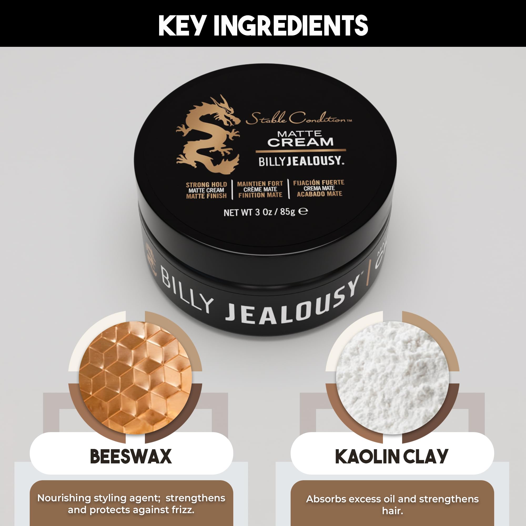 Texture swatch shows velvet-smooth matte finish for natural look.