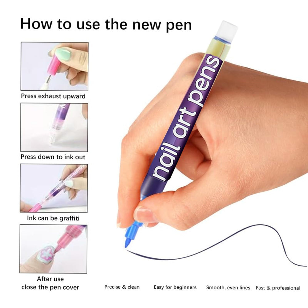 Bimiubimiu quick-dry color pens reduce smudges during play.
