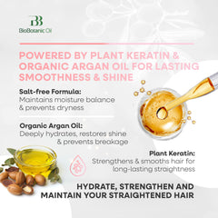 Bio Botanic Oil Magic Conditioner package demonstrates quick 3-minute hydration for dry strands.