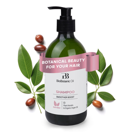 Bio Botanic Oil Magic Conditioner bottle for straightened hair delivering lasting smoothness.