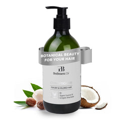 Bio Botanic Oil Magic Conditioner bottle pour shows quick hydration for dry hair