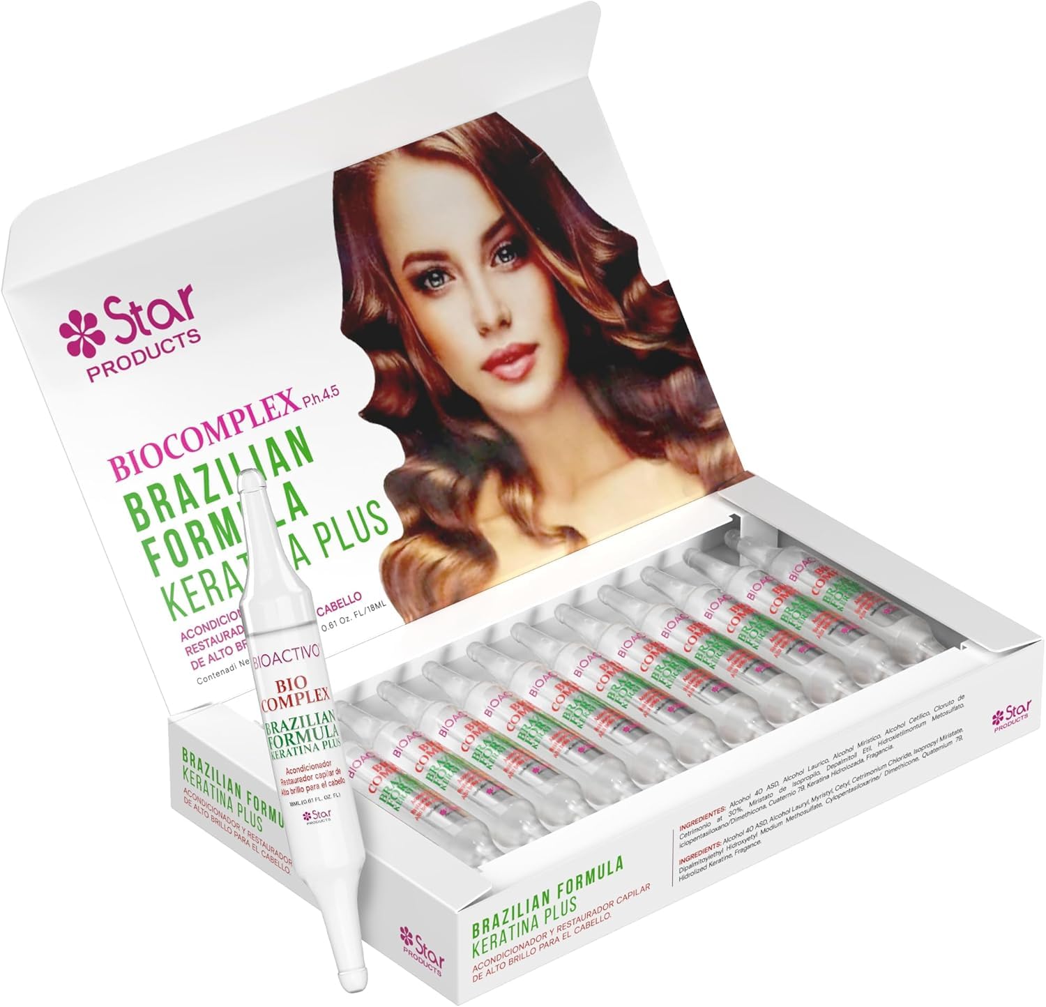 Bio Complex Plus Bio Complex Brazilian Formula Keratin Plus – 12 Pack 0.61 oz Tubes | P ...