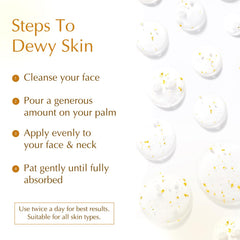 Silky, lightweight texture absorbs quickly for comfortable layering