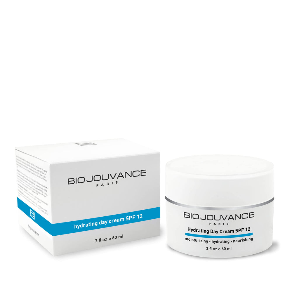 BIO JOUVANCE PARIS hydrating day cream 2oz bottle boosts daily moisture for normal, dry, or sensitive skin