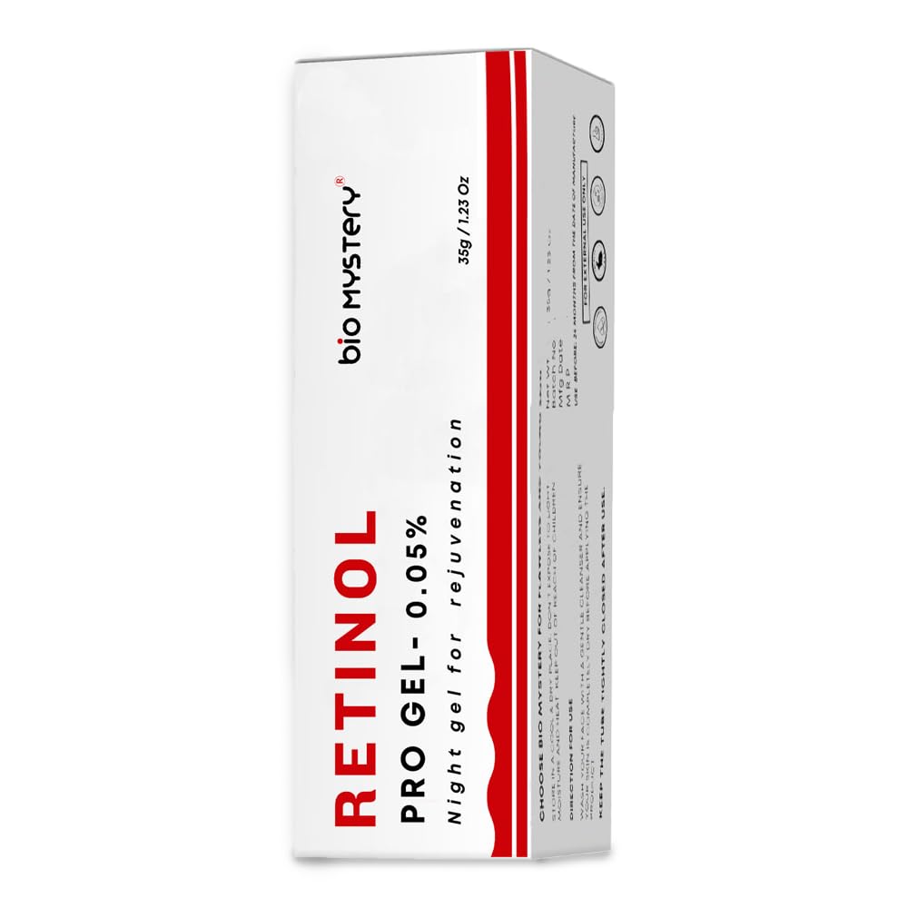 Bio Mystery Retinol Pro Gel daily-use routine image.