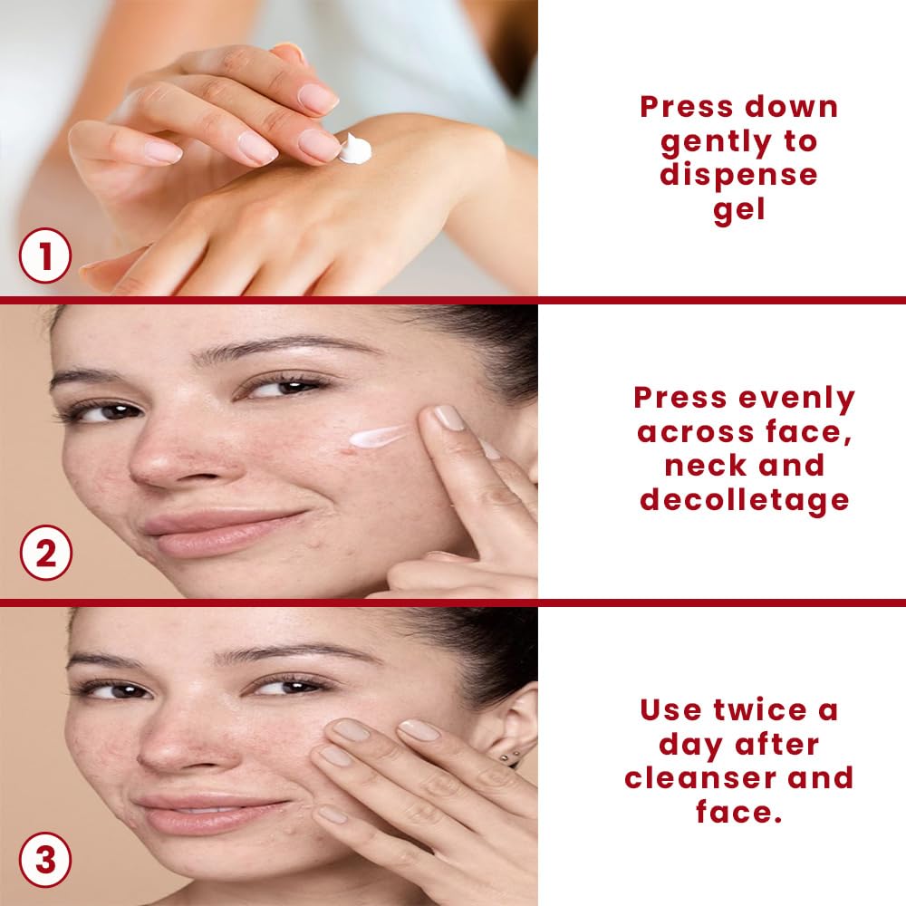 Bio Mystery Retinol Pro Gel texture close-up, lightweight and fast-absorbing.